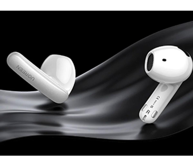 UGREEN Słuchawki bezprzewodowe LightBuds ANC WS217 białe - 1501539 - zdjęcie 4